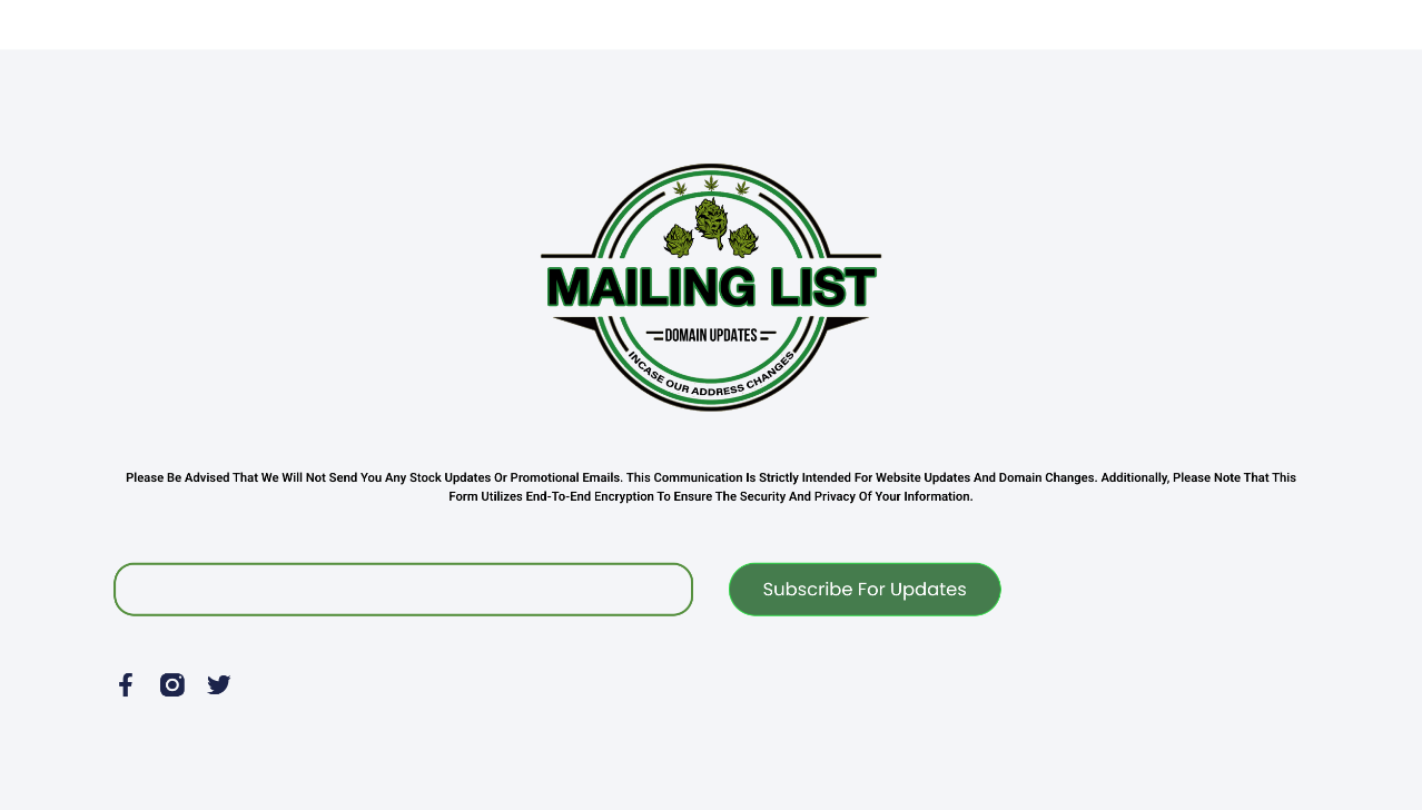 Mailing list